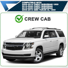 Running Boards Side Steps for 2006-2020 Chevy Suburban Black Step Bars for SUV POFENZE