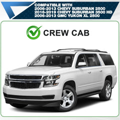 Running Boards Side Steps for 2006-2020 Chevy Suburban Black Step Bars for SUV POFENZE