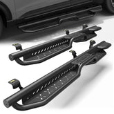 Running Boards Side Steps for 2020 2021 2022 2023 2024 Ford Explorer Crew Cab Black Step Bars POFENZE
