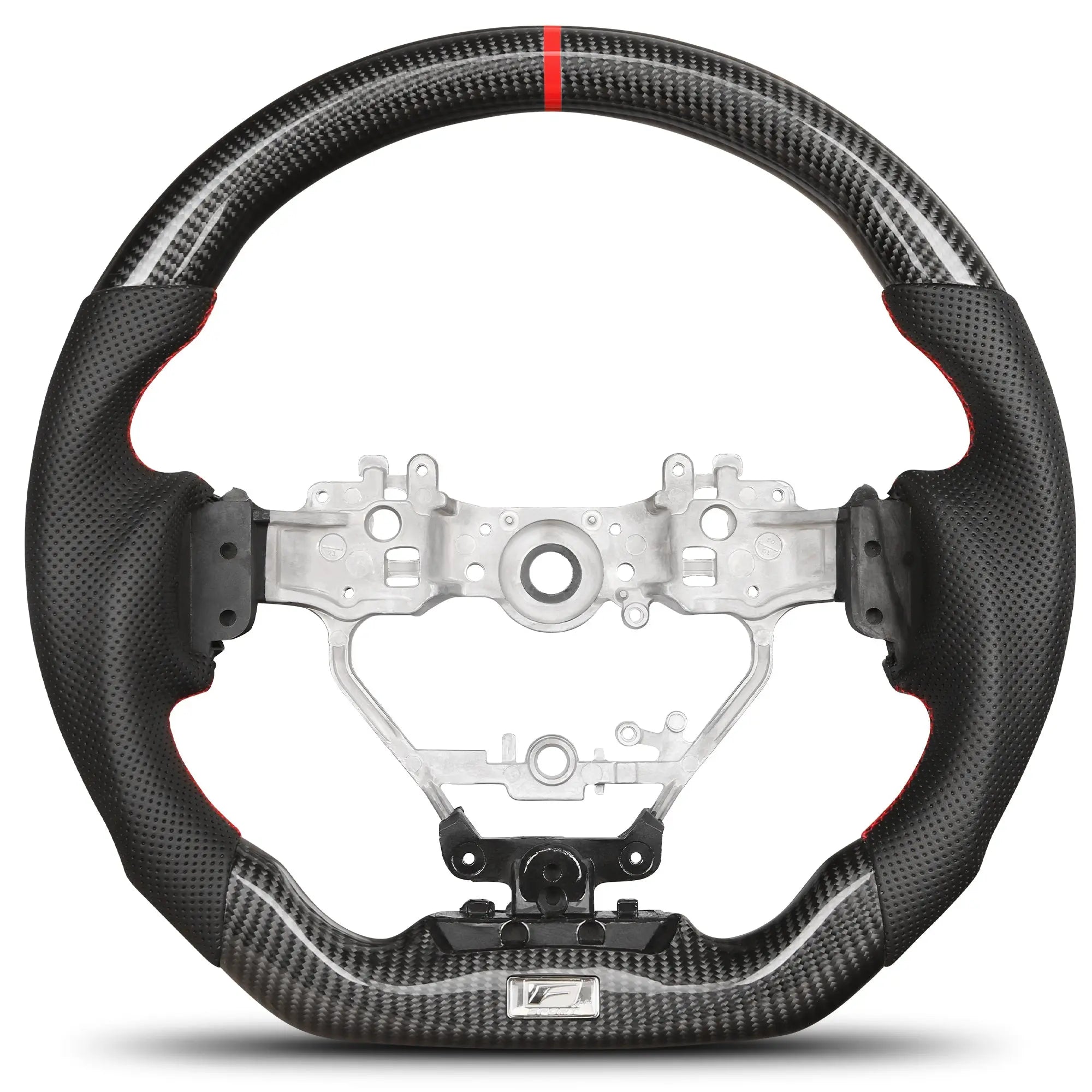 Steering Wheel For Lexus Carbon Fiber Steering Wheel Preforated Leather Grip Fit for Lexus IS/200/250/300 2013-2022 POFENZE