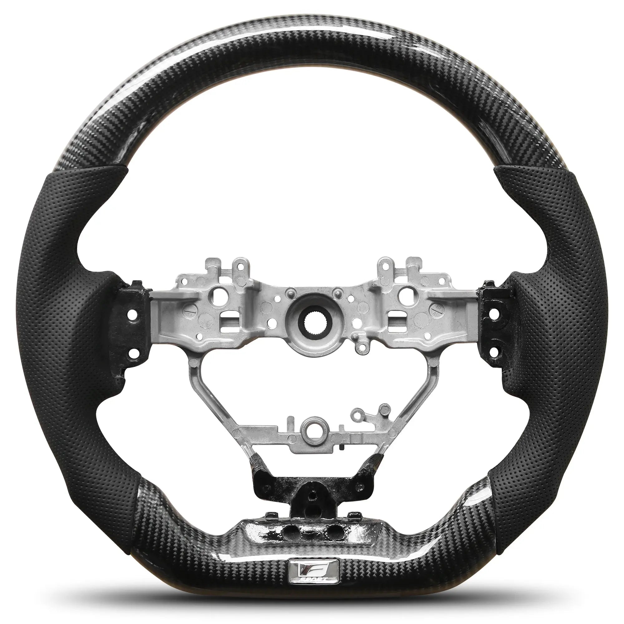 Steering Wheel For Lexus Carbon Fiber Steering Wheel Preforated Leather Grip Fit for Lexus IS/200/250/300 2013-2022 POFENZE