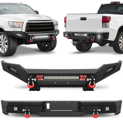 Sturdy Steel Front or Rear Bumper with Led Lights for Toyota Tundra 2007-2013 POFENZE