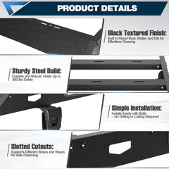 TJ Roof Rack For 1997-2006 Jeep Wrangler TJ Rooftop Cargo Carrier POFENZE