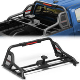 Truck Roll Bar Adjustable 56.88"–62.40" Universal Fit Mid-Size Pickup Truck with/without Bed Rails Sport Roll Bar with Brake Light POFENZE