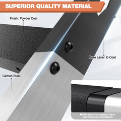 Tundra CrewMax Roof Rack Top Cargo Carrier Heavy Duty Roof Rack Cross Bars with Side LED Lights Compatible with 2007-2021 Toyota Tundra 2th 3th Gen (4 Doors Only) POFENZE