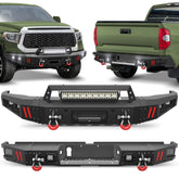 Tundra Bumper Front Bumper and Rear Bumper Set for 2014-2021 Toyota Tundra Pickup - POFENZE