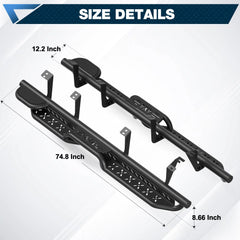 for 2023-2024-2025-2026 Toyota Sequoia Running Boards Side Steps for Sequoia Car Nerf Bars