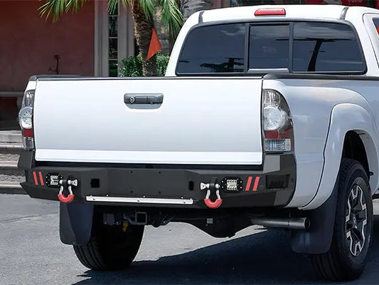 POFENZE Toyota Tacoma Back Bumper: Heavy-Duty Protection for Your Truck - POFENZE
