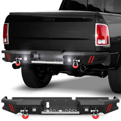 Rear Bumper Compatible with Ram 1500 2009-2018 and Ram 1500 2019-2023 Classic