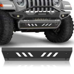 POFENZE Front Skid Plate for 2018-2025 Jeep Wrangler JL & 2020-2025 Gladiator JT