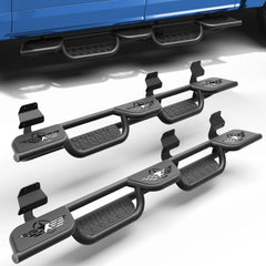POFENZE 3-Step Running Boards for 2015-2026 Ford F-150 & 2017-2026 F-250/F-350 SuperCrew