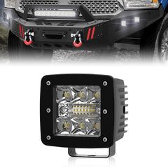 POFENZE 18W LED Pod Light for Front & Rear Bumpers, 1 PC