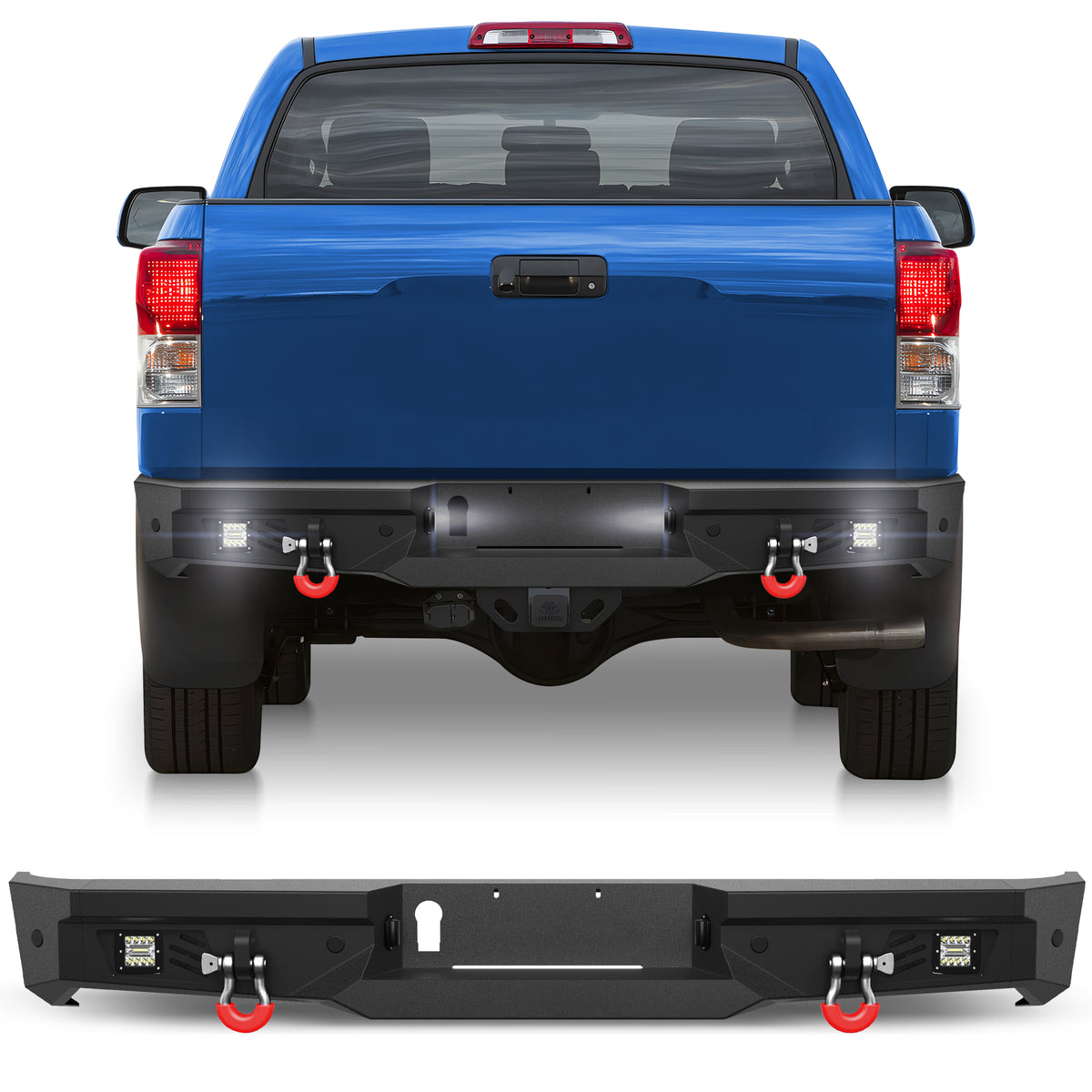Rear Bumper Full Width for 2007-2013 Tundra