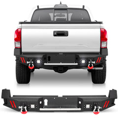 Rear Bumper Fit Toyota Tacoma 3rd Gen 2016 2017 2018 2019 2020 2021 2022 2023