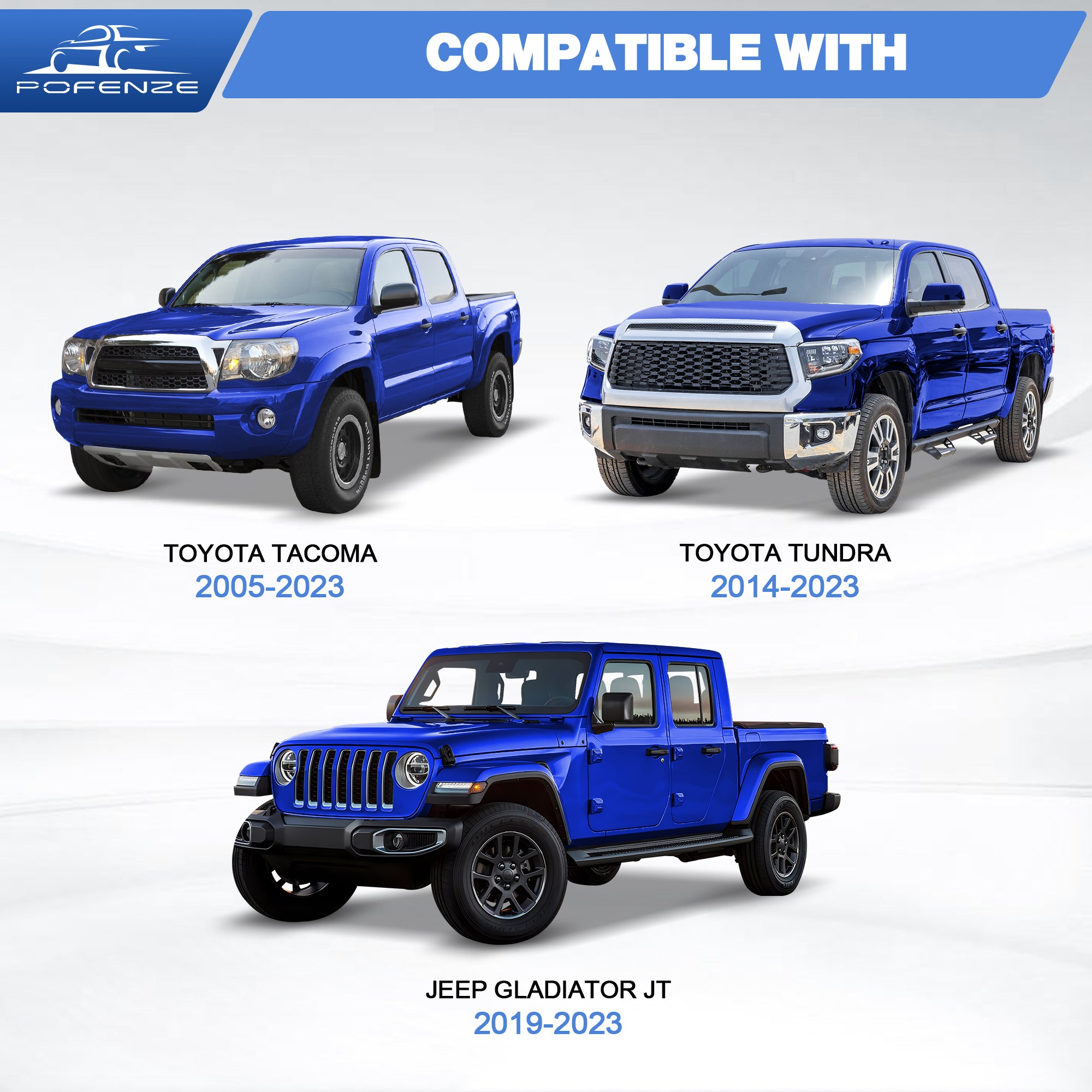 Truck Bed Rack with 2 Cross Bars Cargo Carrier Heavy Duty Truck Back Ladder Rack Compatible with 2005-2023 Toyota Tacoma & 2014-2023 Tundra with Bed Rail System