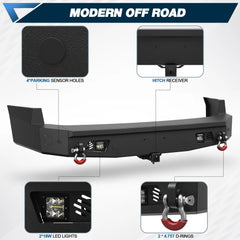 2024 2025 2026 LC250 Front Bumper and Rear Bumper Upgrade | Heavy-Duty Off-Road Modification Kit - POFENZE