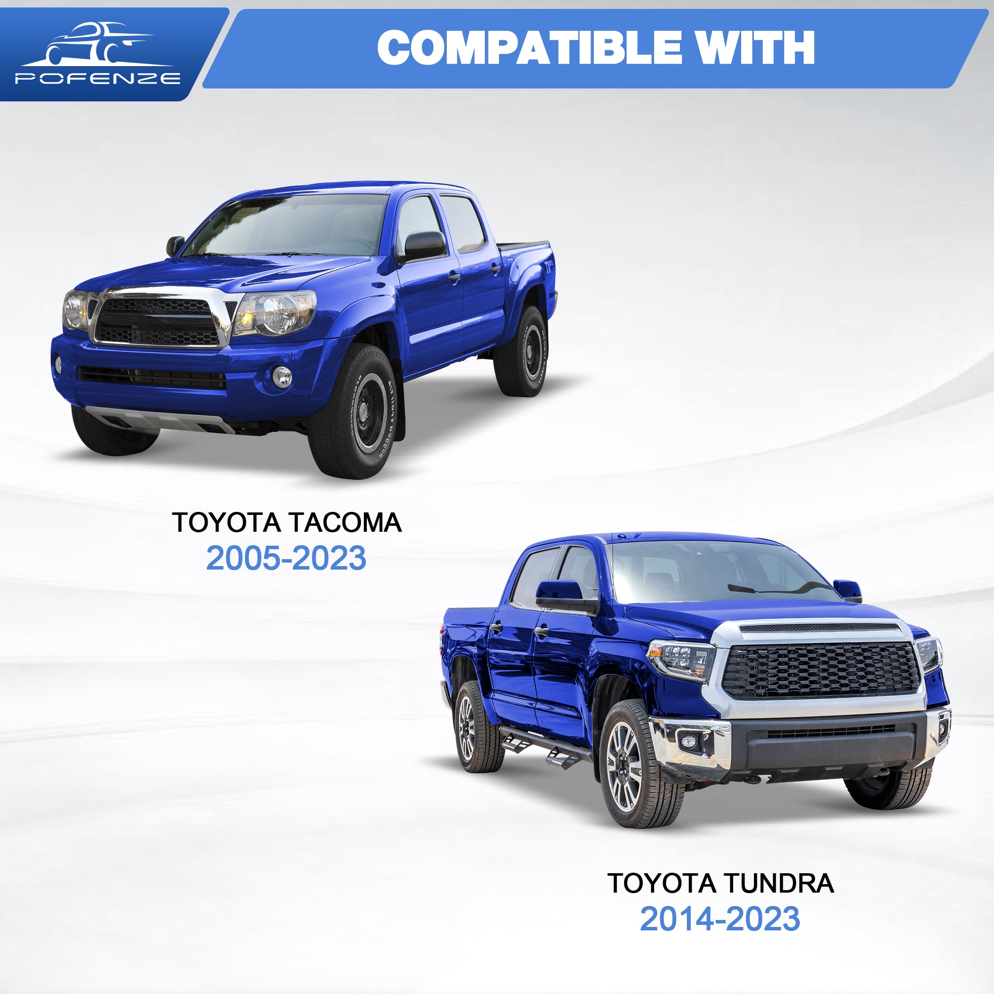 Truck Bed Rack with 2 Cross Bars Cargo Carrier Heavy Duty Truck Back Ladder Rack Compatible with 2005-2023 Toyota Tacoma & 2014-2023 Tundra with Bed Rail System
