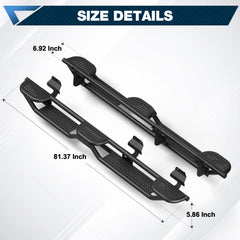 POFENZE Running Boards for 2015-2026 Ford F-150 & 2017-2026 F-250/F-350 SuperCrew