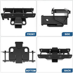 POFENZE 2-Inch Trailer Hitch Receiver for 2018-2025 Jeep Wrangler JL JLU