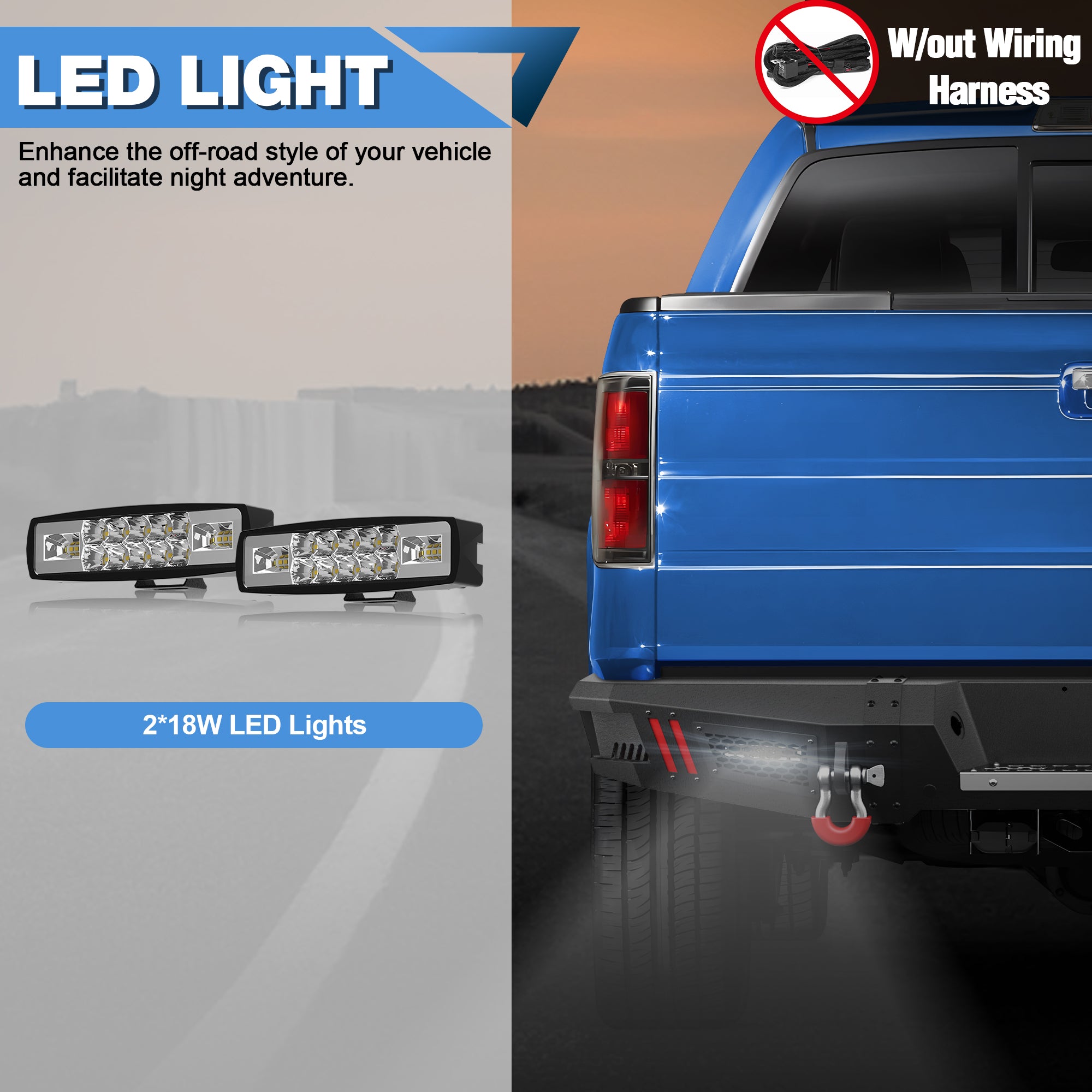 Rear Bumper Fit for Ford F-150 2009-2014, Textured Black Pickup Truck F150 Bumper (Excluding Raptor)