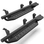 FJ Curiser Running Boards Two Raised Side Step Compatible for Toyota FJ Curiser SUV 2007-2014, 2 Stairs Step Rails Powder Coated Black Carbon Steel Nerf Bars POFENZE
