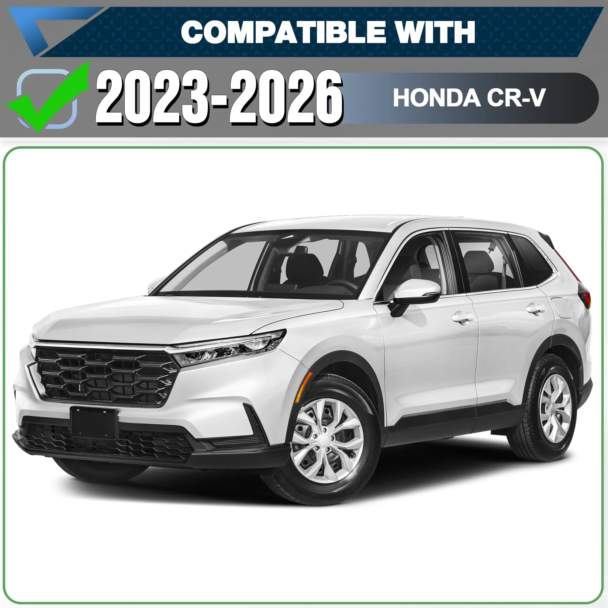 For Honda CRV 2023-2024-2025 Running Boards Side Steps Black Car Nerf Bars Honda CRV Accessories - POFENZE