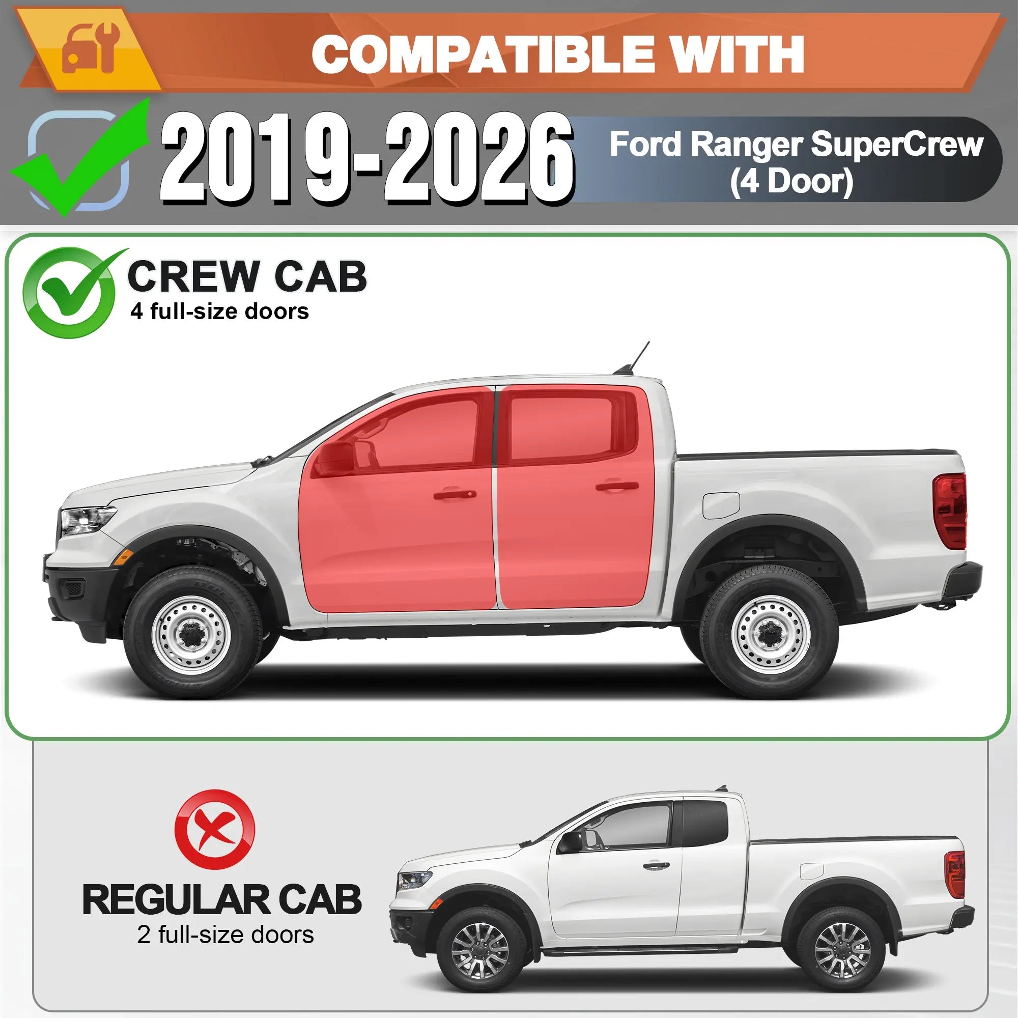 2019 2020 2021 2022 2023 2024 2025 2026 Ranger Running Boards