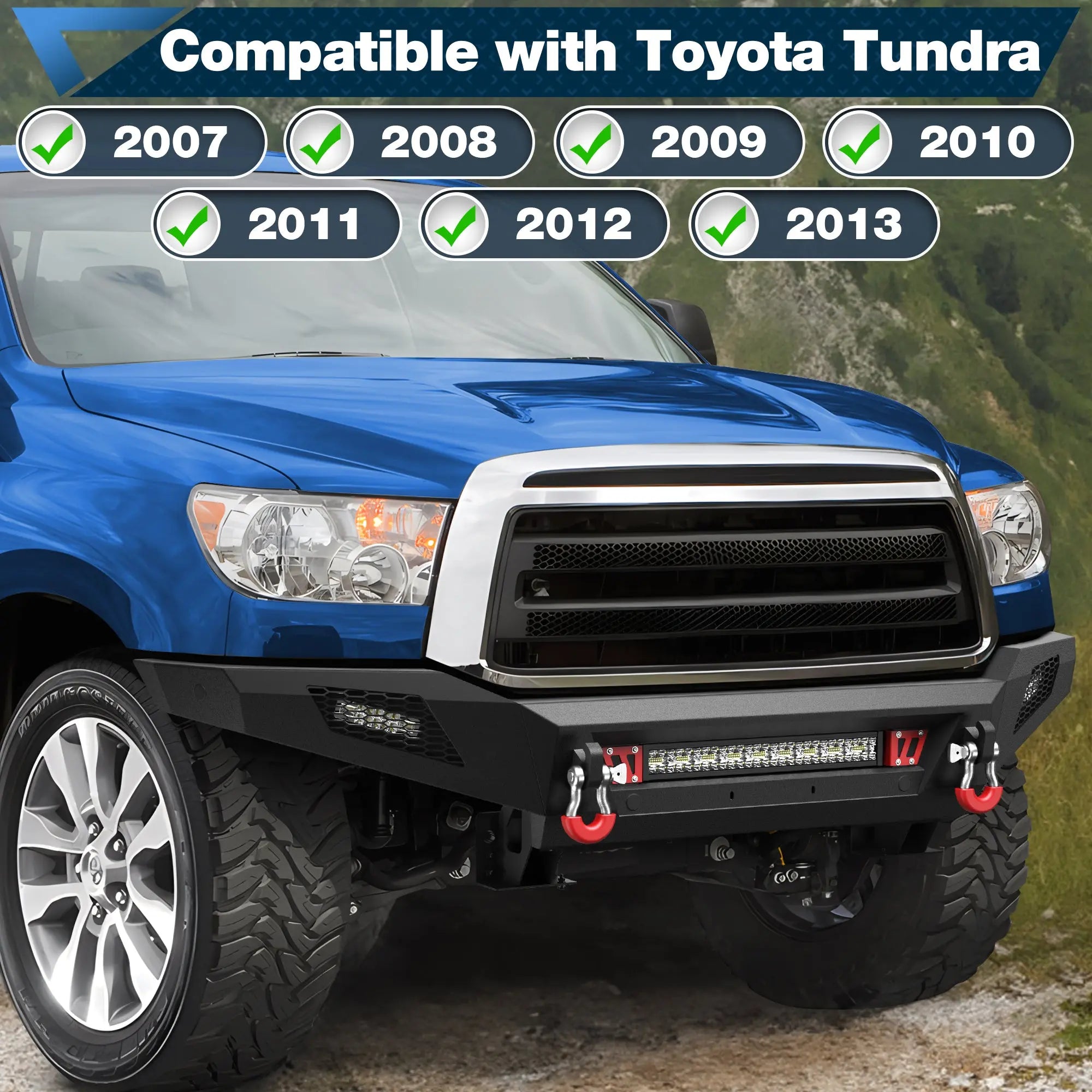 Front Bumper for 2007-2013 Tundra POFENZE
