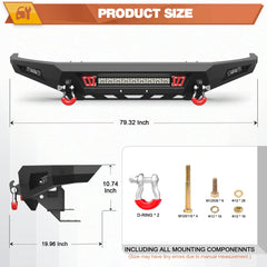 Front Bumper for 2014-2021 Tundra POFENZE