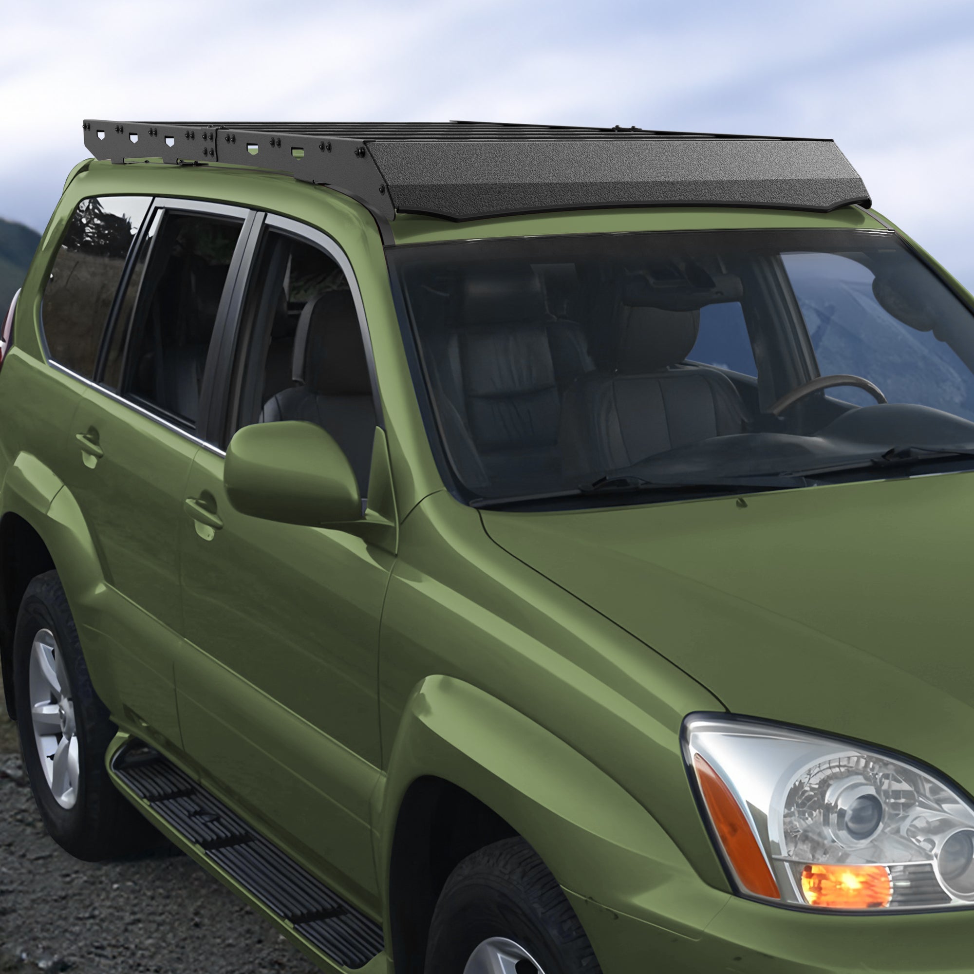 GX470 Roof Rack for 2003-2009 Lexus GX470 Easy Install Roof Rack Cargo Baskets POFENZE
