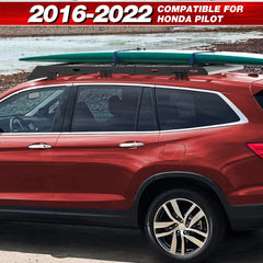 Honda Pilot Roof Rack For 2016-2022 Honda Pilot 800 LBS Aerodynamic Rooftop Rack