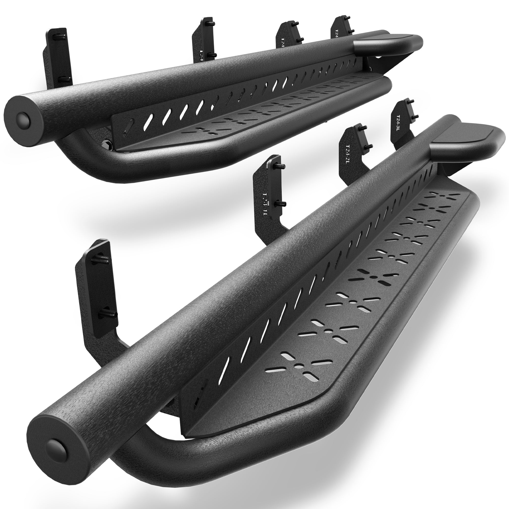LC 76 Running Boards Side Steps Fit 2007-2023 Toyota Land Cruiser LC 76 POFENZE 