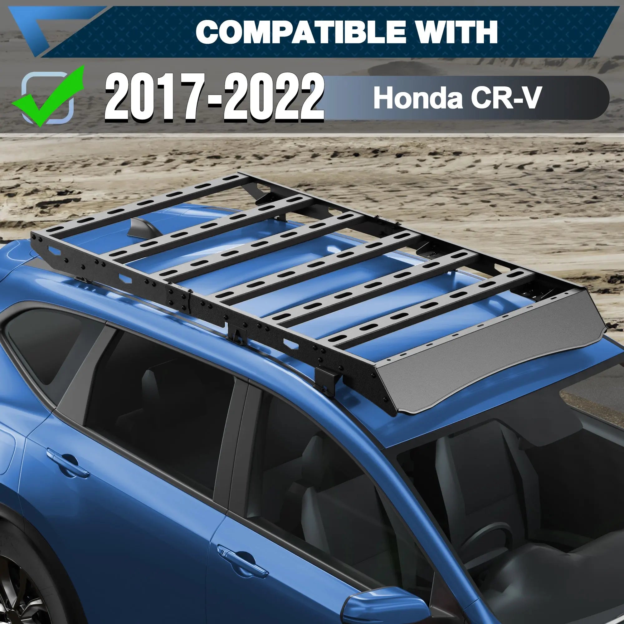 POFENZE Roof Rack for Honda 2017-2022 Easy Install Roof Rack Cargo Baskets for Honda POFENZE