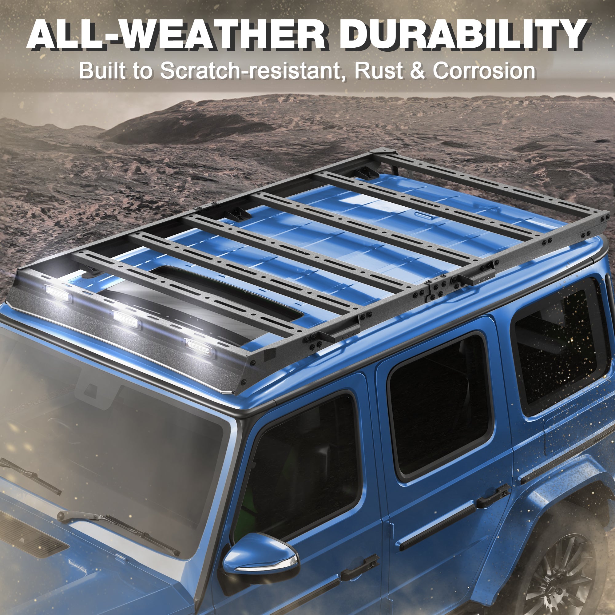 POFENZE Roof Rack with Ladder for 2019–2026 Mercedes-Benz G-Class G500 G550 G63 POFENZE 