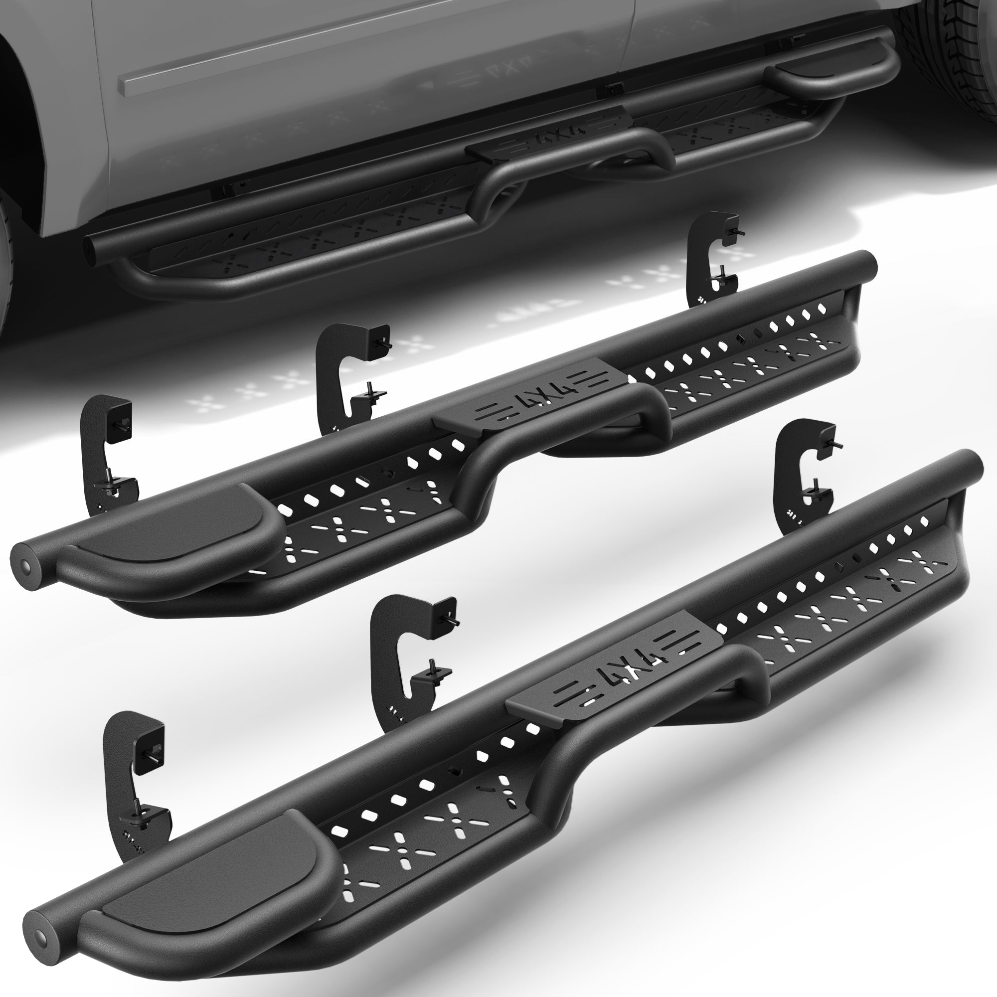 POFENZE Running Boards for 2007-2020 Chevy Tahoe, 2005-2020 GMC Yukon POFENZE 