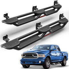 POFENZE Running Boards for 2009-2018 Ram 1500, 2019-2025 Ram 1500 Classic & 2010-2025 Ram 2500/3500 Crew Cab POFENZE 