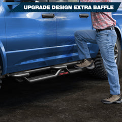 POFENZE Running Boards for 2009-2018 Ram 1500, 2019-2025 Ram 1500 Classic & 2010-2025 Ram 2500/3500 Crew Cab POFENZE 