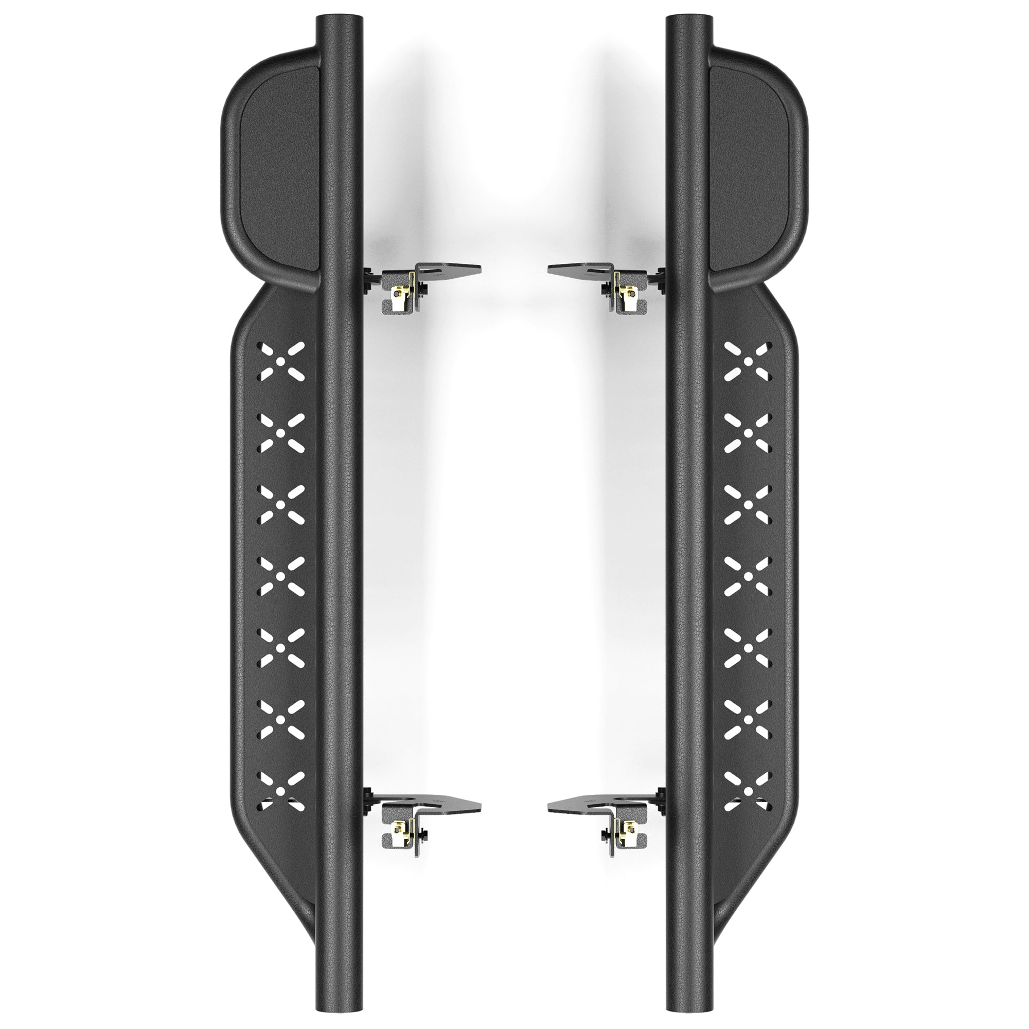 POFENZE Running Boards for 2019-2025 Chevy Silverado & GMC Sierra 1500/2500HD/3500HD Regular Cab POFENZE 