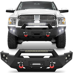 Ram 2500 Front Bumper for 2010-2018 Dodge Ram 2500/3500 Pickup Truck POFENZE 