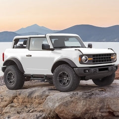 Running Boards Side Steps Ford Bronco 2021-2025 2-Door with Original Rock Rails POFENZE