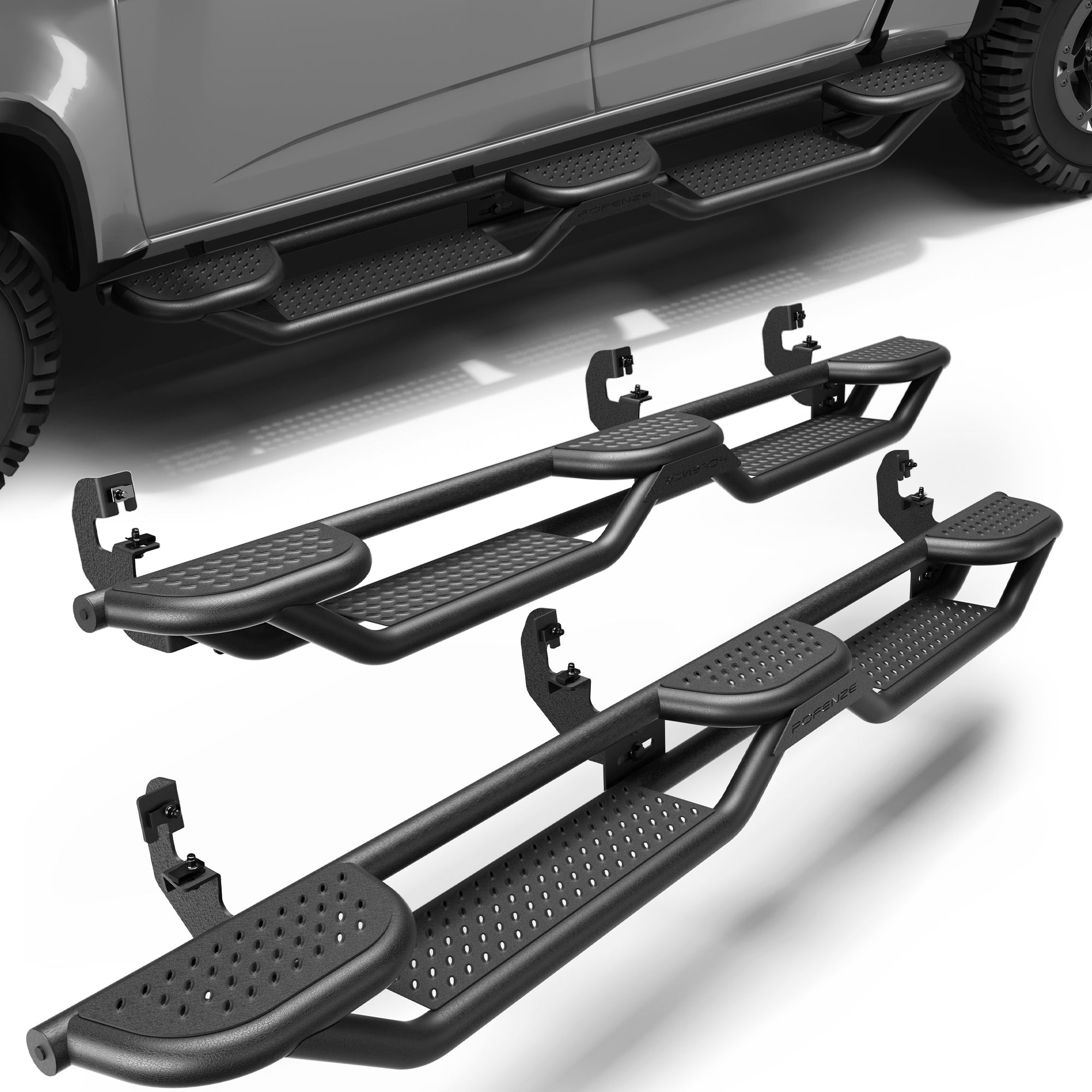 2015-2026 Chevy Colorado GMC Canyon Crew Cab running boards compatibility, bolt-on fitment