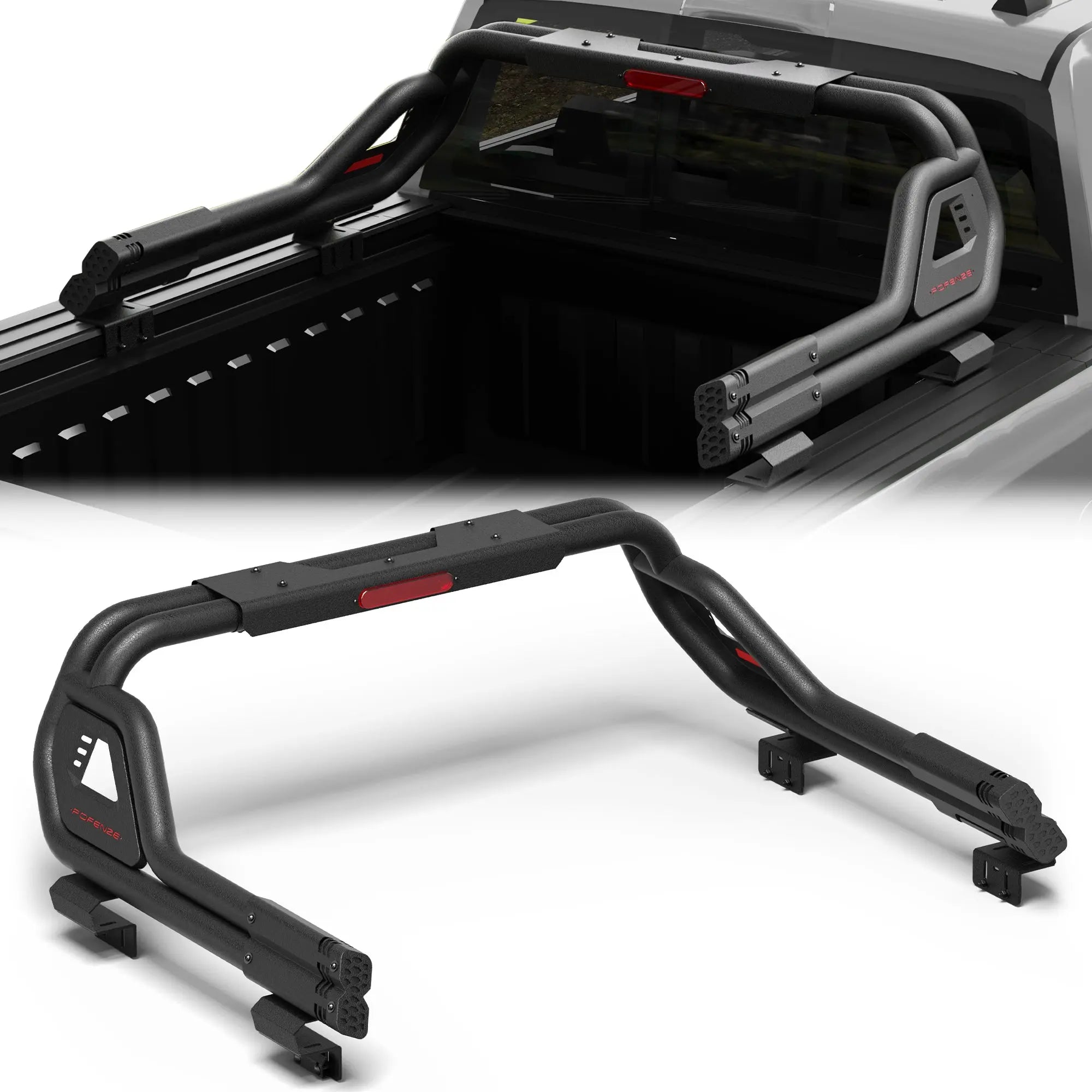 Truck Bed Roll Bar for Full-Size Pickup Trucks | Universal Adjustable - POFENZE